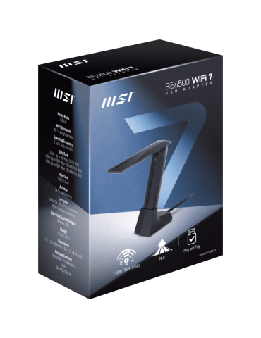 MSI BE6500 WiFi7 USB Stick