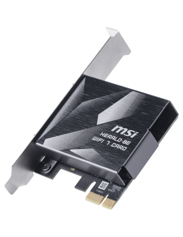 MSI HERALD BE9400 WiFi 7  - Carte Réseau WIFI