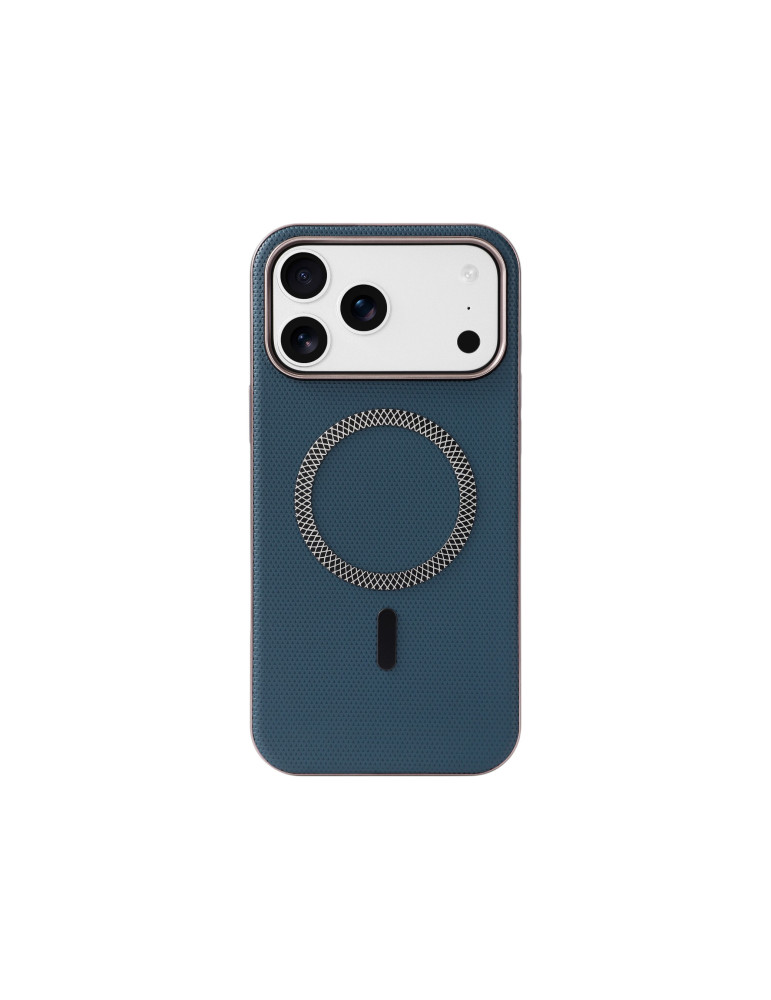COVERME Coque WEAVE MagSafe iPhone 15 (Bleu)