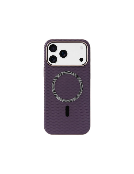 COVERME Coque WEAVE MagSafe iPhone 14 (Violet)