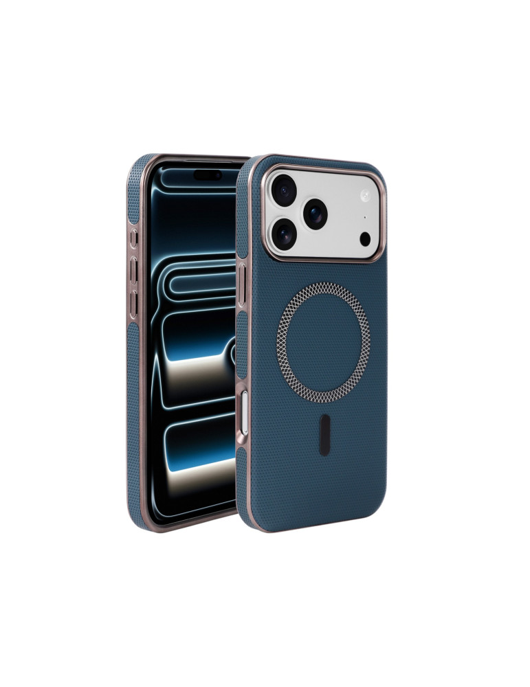 COVERME Coque WEAVE MagSafe iPhone 13 (Bleu)
