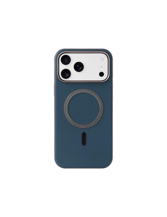 COVERME Coque WEAVE MagSafe iPhone 13 (Bleu)