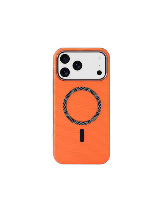 COVERME Coque WEAVE MagSafe iPhone 13 (Orange)