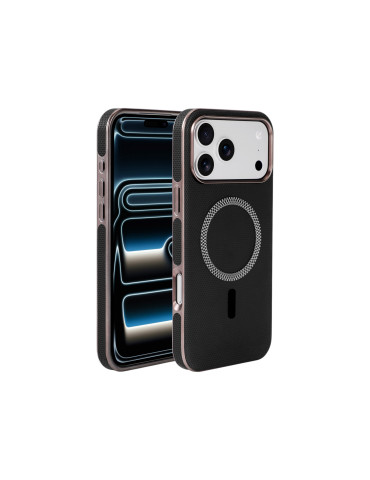 COVERME Coque WEAVE MagSafe iPhone 13 (Noir)