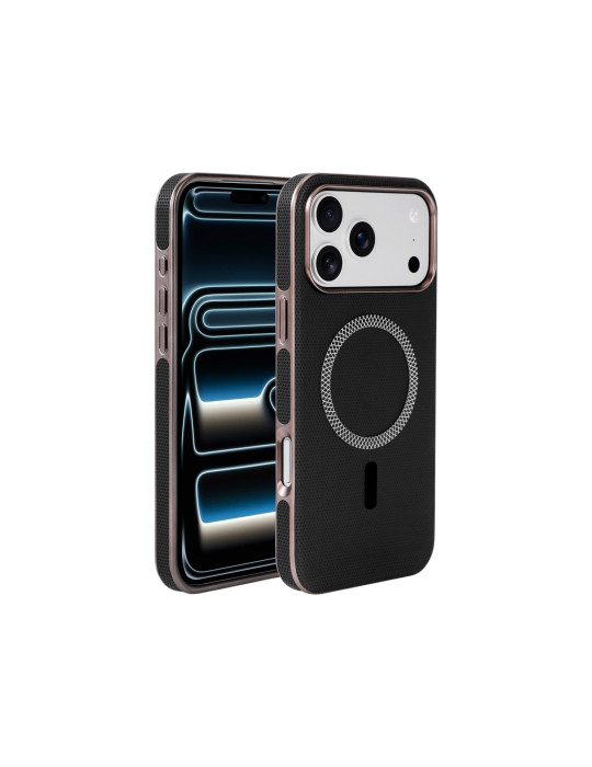 COVERME Coque WEAVE MagSafe iPhone 13 (Noir)