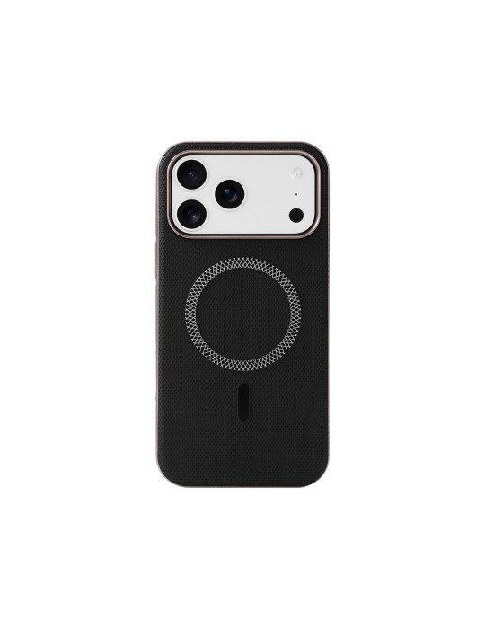 COVERME Coque WEAVE MagSafe iPhone 13 (Noir)