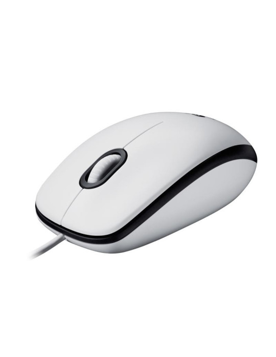 Logitech M100 USB Blanc