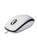 Logitech M100 USB Blanc