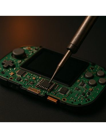Intervention switch V1 / V2 Picofly (console de jeux)