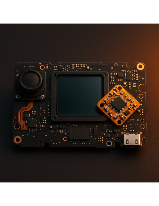 Intervention switch OLED / Picofly (console de jeux)