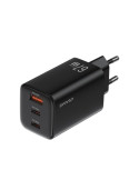USAMS Chargeur Secteur GaN 67W 3 Ports