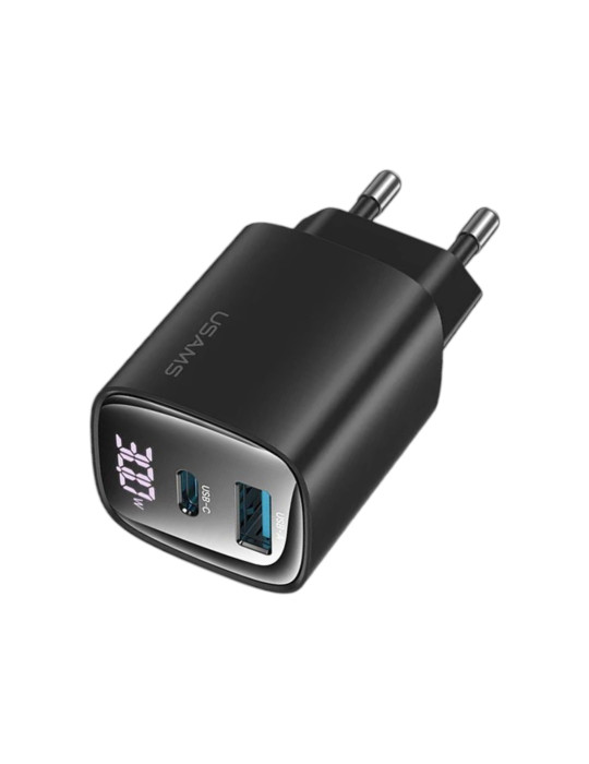 USAMS Chargeur Secteur GaN 30W