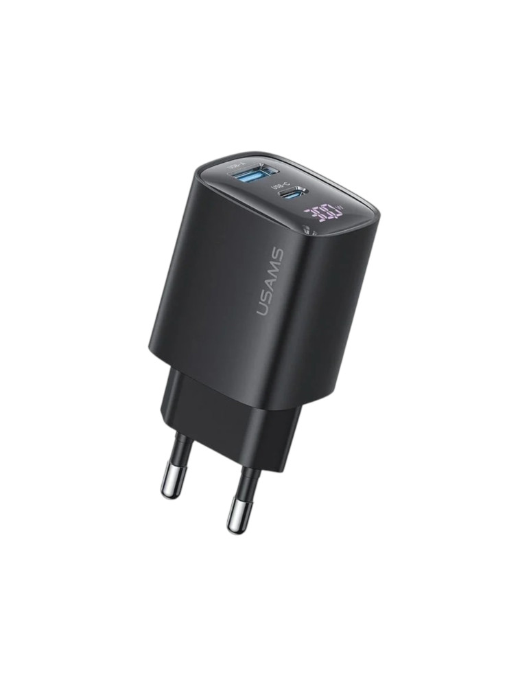 USAMS Chargeur Secteur GaN 30W
