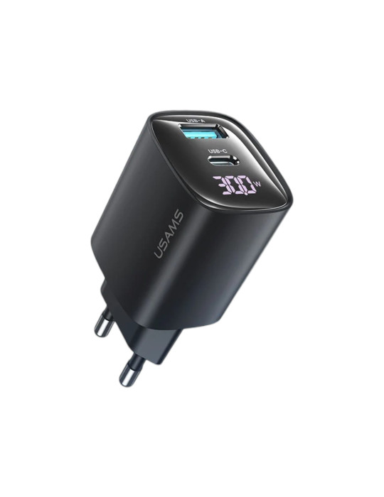 USAMS Chargeur Secteur GaN 30W