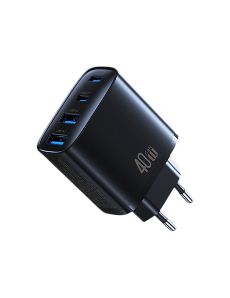 USAMS Chargeur Secteur GaN 40W 4 Ports