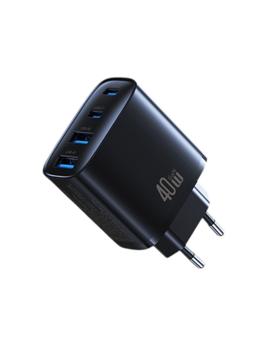 USAMS Chargeur Secteur GaN 40W 4 Ports