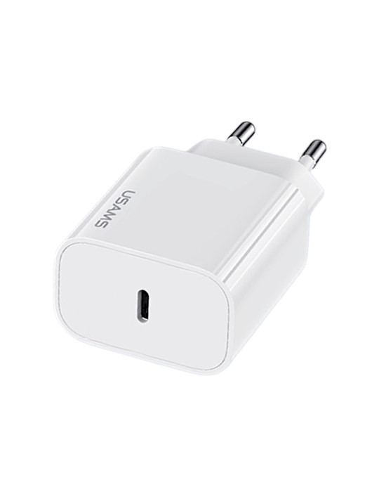 USAMS Chargeur Secteur USB-C 20W