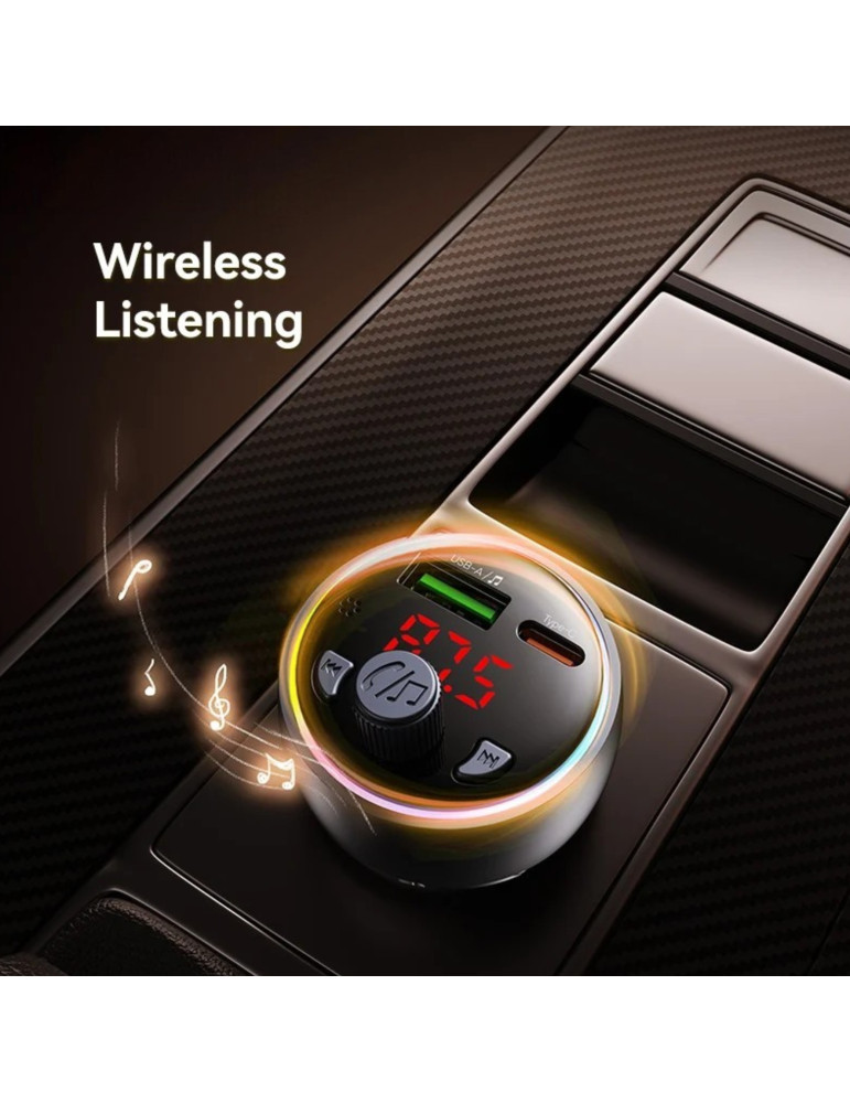 USAMS Chargeur Voiture 30W 2 ports