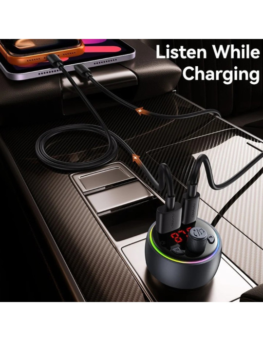 USAMS Chargeur Voiture 30W 2 ports