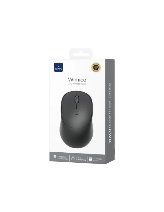 WIWU WM112 Souris sans fil (Noir)
