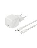 BELKIN Chargeur Secteur 30W + Câble USB-C vers USB-C 2m (Argent)