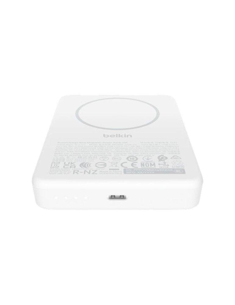 BELKIN PowerBank MagSafe USB-C 10 000 mAh 7,5W (Blanc)