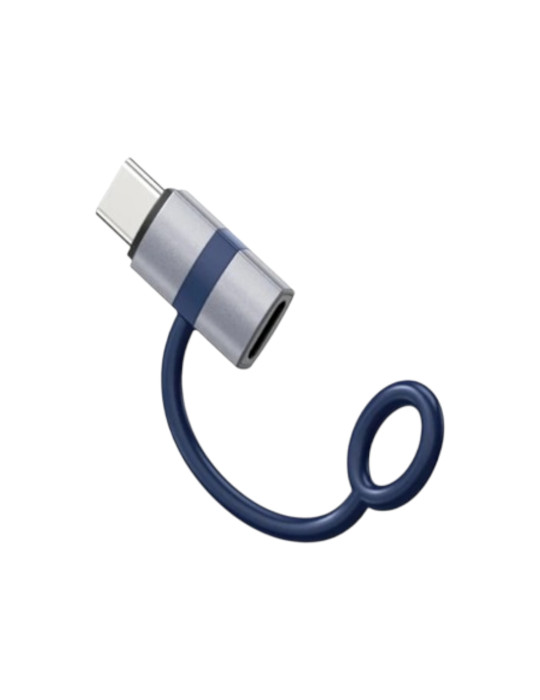 WIWU Adaptateur Lightning vers USB-C (Gris)