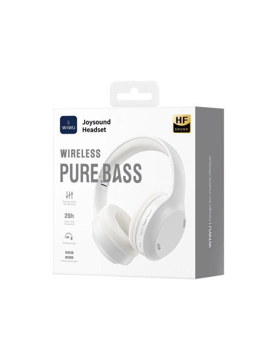 WIWU Casque Bluetooth Joysound (Blanc)