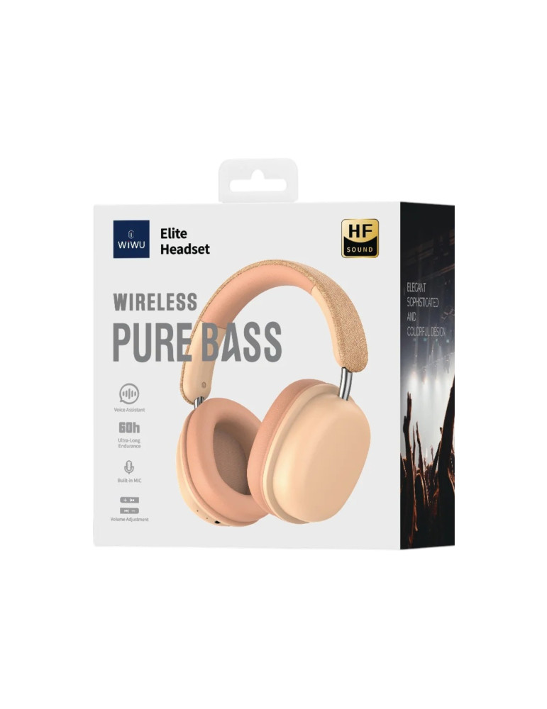 WIWU Casque Bluetooth Elite (Kaki)