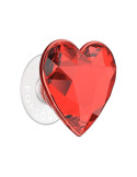 POPSOCKET PopGrip Cristal Cœur Rouge