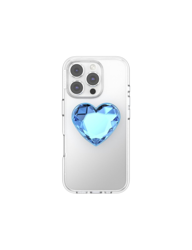 POPSOCKET PopGrip Cristal Cœur Givré