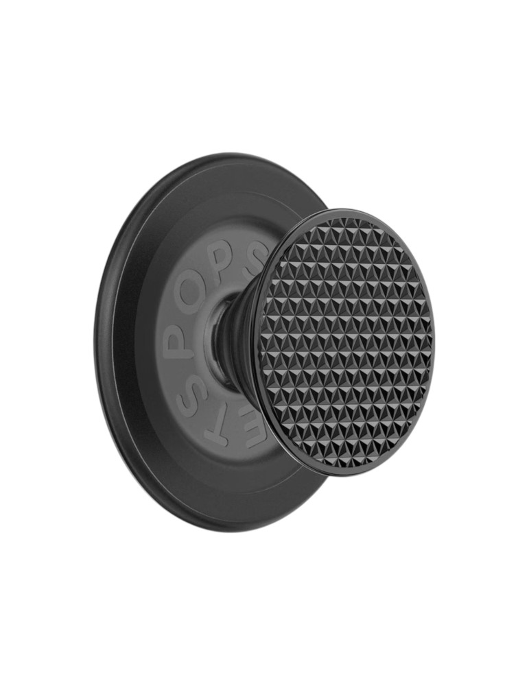 POPSOCKET PopGrip Alum Knurled Noir