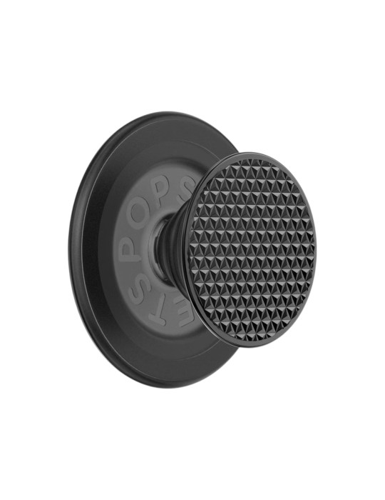 POPSOCKET PopGrip Alum Knurled Noir