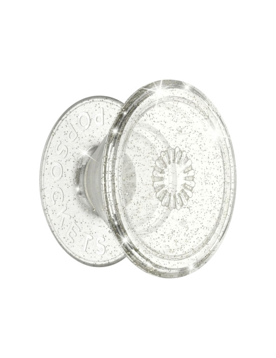 POPSOCKET PopGrip Argent Pailleté