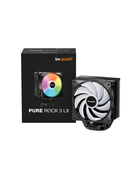 BE QUIET! Ventirad Pure Rock Pro 3 LX BLACK