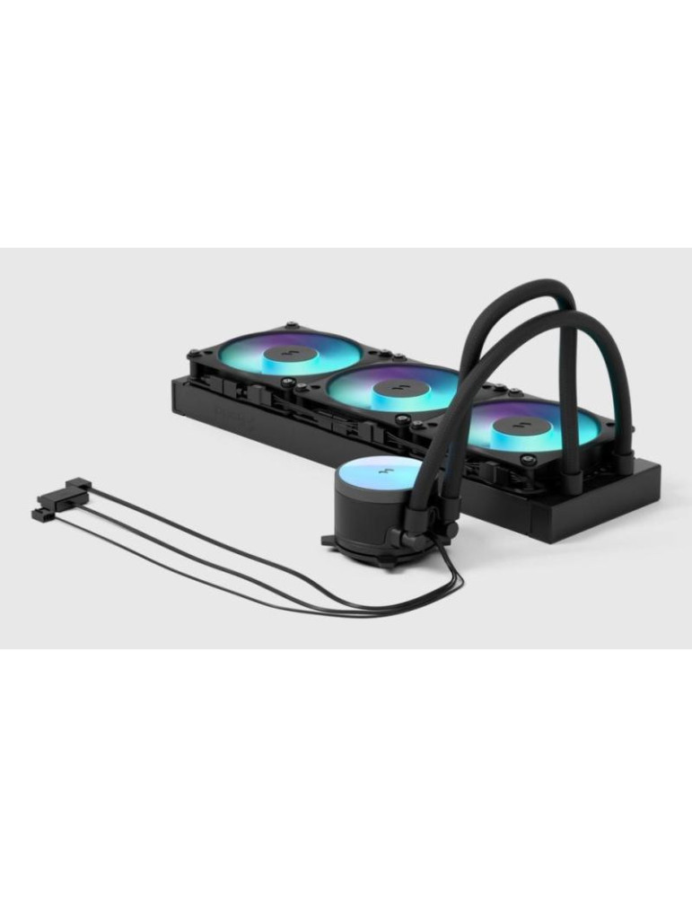 FRACTAL Radius 360 RGB, Black | DOTIRI