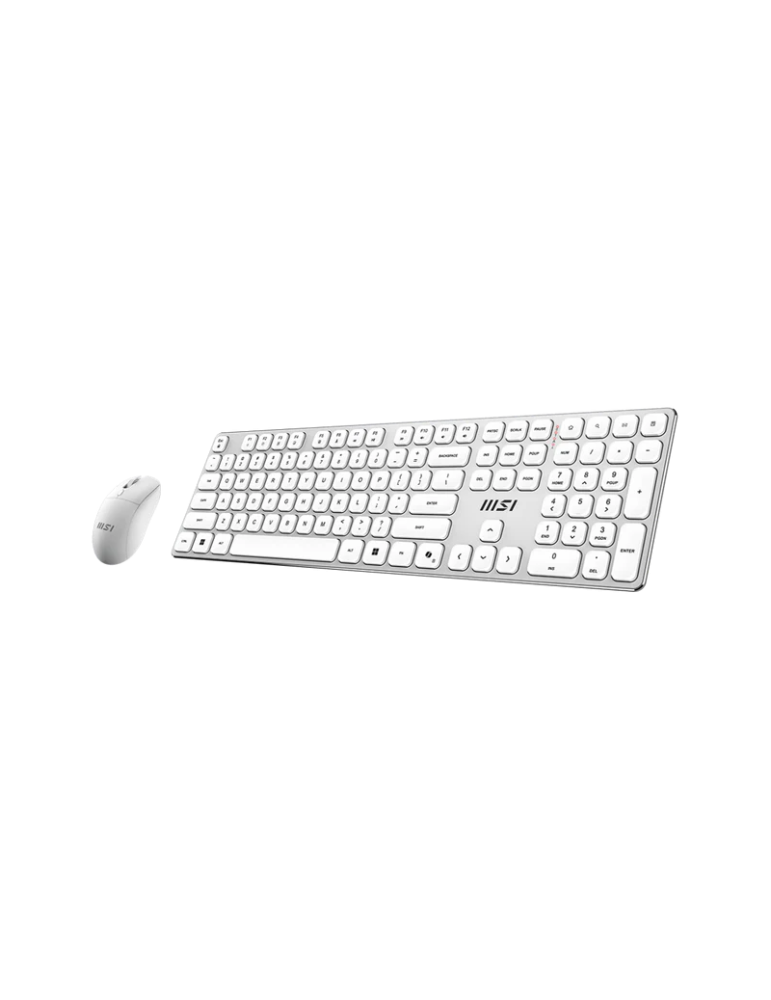 MSI FORGE K210 W COMBO WHITE FR