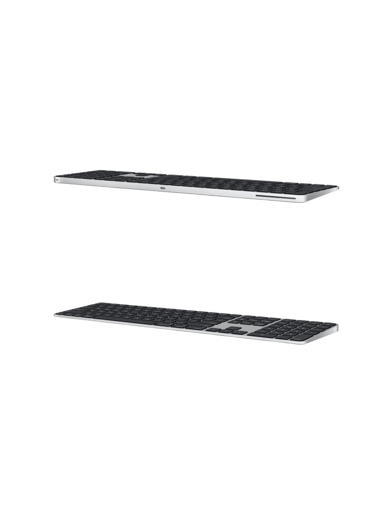 Apple Magic Keyboard Bluetooth/USB-C avec Touch ID (AZERTY) (Touches Noires)