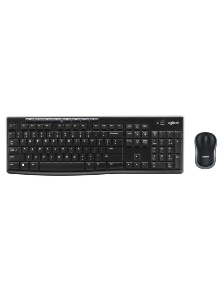 Logitech KIT MK270 sans fil Noir Retail | DOTIRI