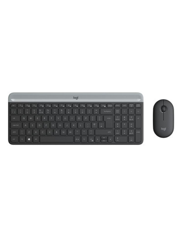 Logitech KIT MK470 Slim Noir
