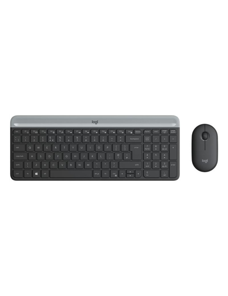 Logitech KIT MK470 Slim Noir | DOTIRI