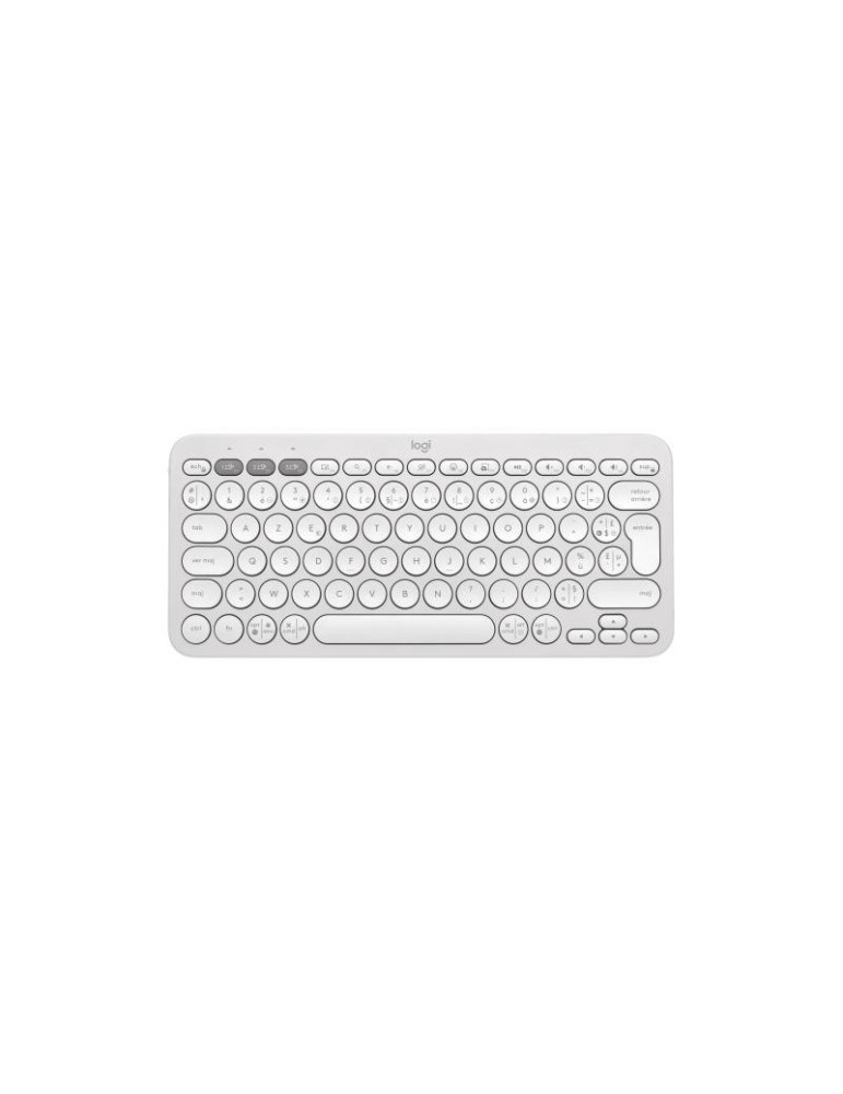 Logitech Pebble Keys 2 K380s Blanc