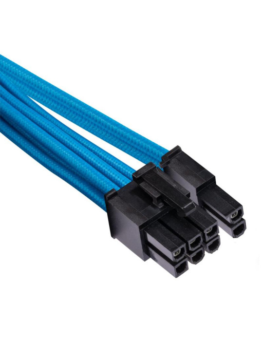 CORSAIR Premium m Sleeved Split PCIe T4 2C Bleu | DOTIRI