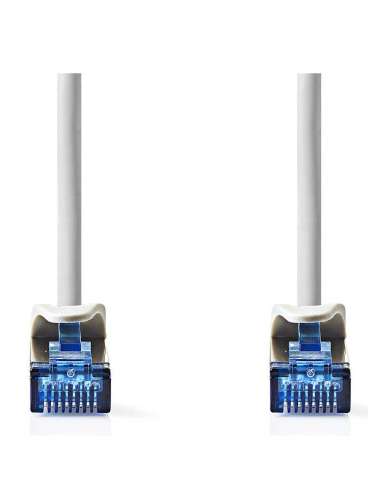 CABLE RJ45 CAT-6a S/FTP  MALE -MALE 15M GRIS | DOTIRI