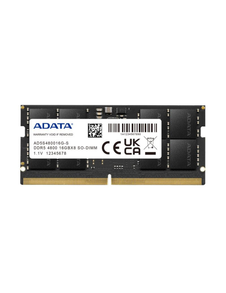 ADATA STANDARD 16GB D5 DRAM SO-DIMM 4800 CL40