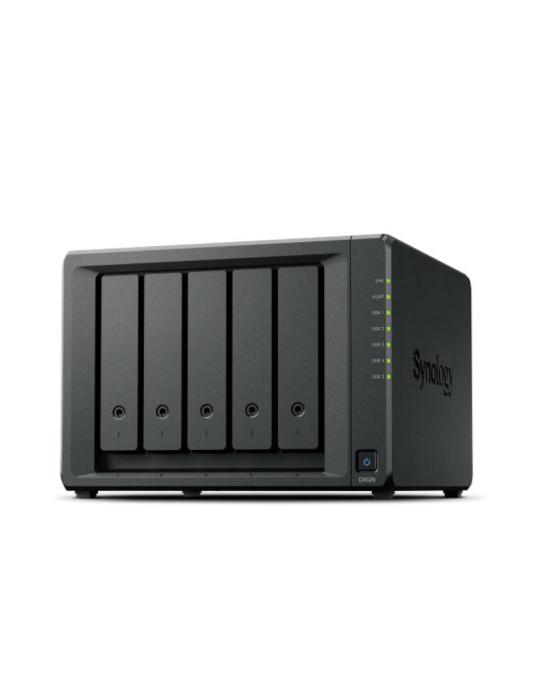 Synology DX525 boîtier de disques Bureau Noir | DOTIRI