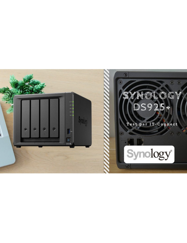 Synology DiskStation DS925+ serveur de stockage | DOTIRI