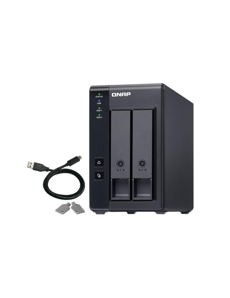 QNAP TR-002 Boitier d'Expansion 2 Baies | DOTIRI