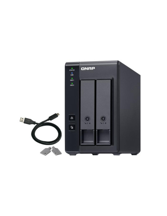 QNAP TR-002 Boitier d'Expansion 2 Baies | DOTIRI