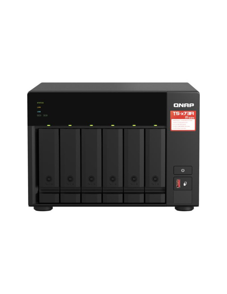 QNAP TS-673A-8G Serveur NAS 6 Baies | DOTIRI